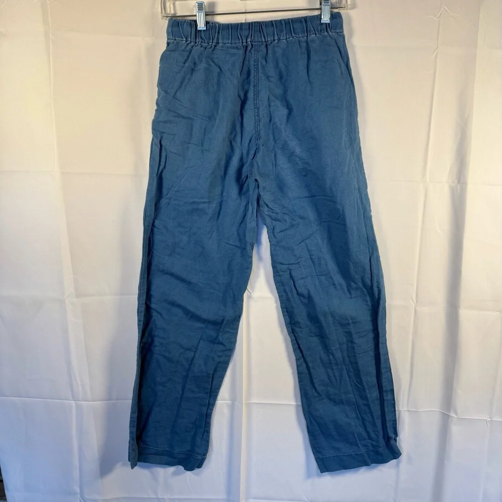 Madewell Classic Indigo Blue Shorewalk Cover-Up Jogger Pants Women's Size XS - Picture 7 of 9